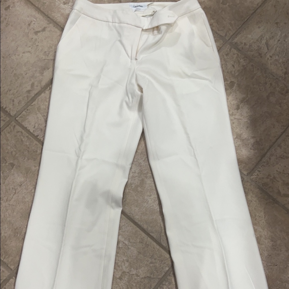 Calvin Klein Womens classic fit fully-lined (like new) pant SIZE 8